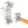 EFB Elektronik RJ45 Keystone UTP Cat.6A 500MHz Component Certified - Netzwerk - Video/Analog