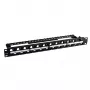 EFB Electronics Verteilpanel 19 Zoll 1U 24-Port Offset ANEXT Optimiert Schwarz