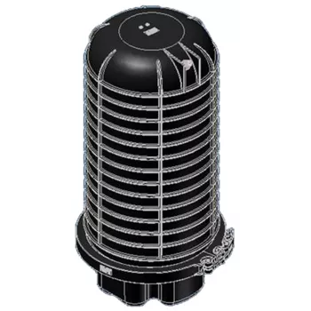 EFB Elektronik Dome Muffe flat 380mm Höhe 290 x 150mm