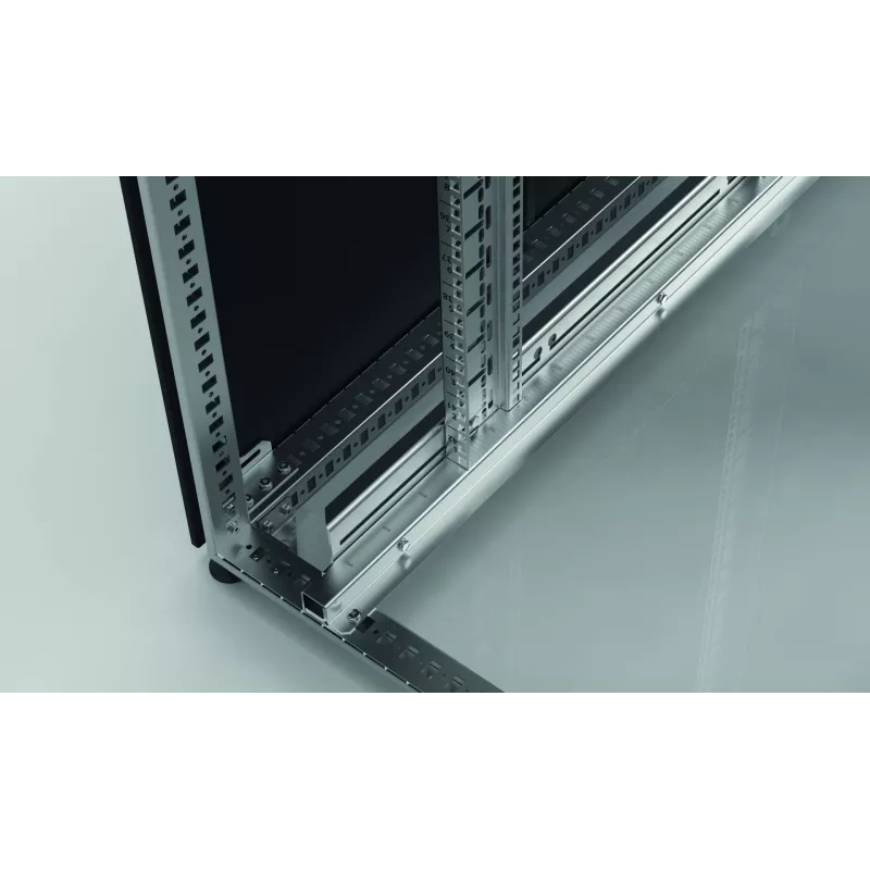 EFB Server 42U 800x1000 RAL7035 Open Frame Rack ohne Türen