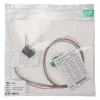 EFB Pre-assembled Splice Cassette with Coloured Pigtails LC/APC OS2 - 0,8 m