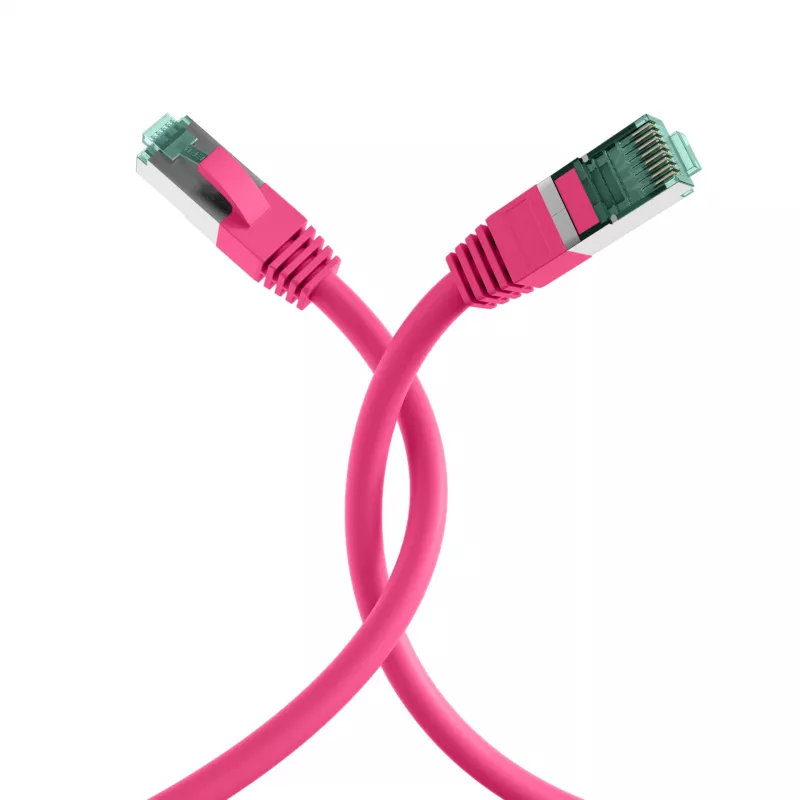EFB Elektronik EFB MK600140MA - Patchkabel Cat.6a, S/FTP, 40 m, Magenta