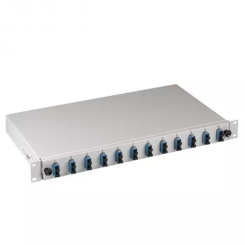 EFB Electronics Spleißbox SC 9/125 OS2 ausziehbar 12 Pigtails 6 Kupplungen