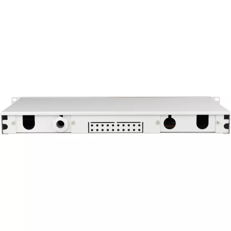 EFB Spleißbox SC OS2 ausziehbar 24 Pigtails 12 Kupplungen 1U Rack
