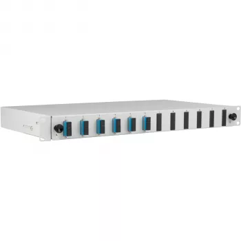 EFB Electronics Splice Box SC 9/125 OS2 Extendable 12 Pigtails Offset 6