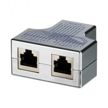 EFB Elektronik T-Modular Adapter RJ45 Buchse/2x Buchse 1:1 geschirmt
