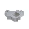 EFB Elektronik Keystone-Modulhalter 1-Port, für Hutschiene in Verteilerdosen, Kunststoff, Weiß (RAL 9010)