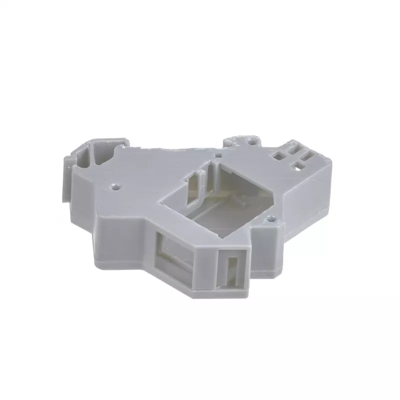 EFB Elektronik Keystone-Modulhalter 1-Port, für Hutschiene in Verteilerdosen, Kunststoff, Weiß (RAL 9010)
