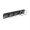 EFB 19 inch 2U Kabelmanagement-Panel mit 5 x Metall-Doppelhalterungen 75 mm RAL9005 (699983TS.1)