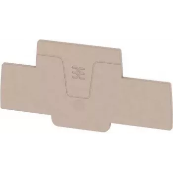 Weidmüller AEP 2T 2.5 Endplatte, beige, für A2T 2.5 Reihenklemmen, 20 Stück