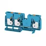 Weidmüller A3C 10 BL Durchgangsklemme, Schraubanschluss, 10 mm², blau