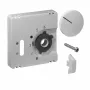 ALRE Abdeckungsset für Raumtemperaturregler JZ-037.100, Reinweiß (RAL 9010)