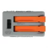 WAGO 222-412 2-Leiter Verbindungsklemme, grau/transparent, 32A, 400V