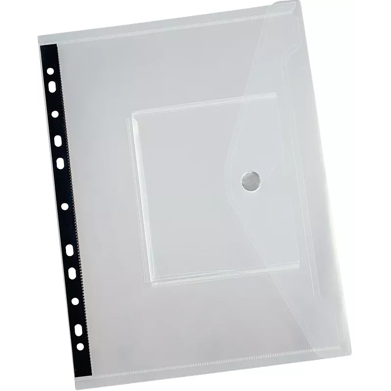 Eichner Dokumententasche Transparent A4 5er-Pack