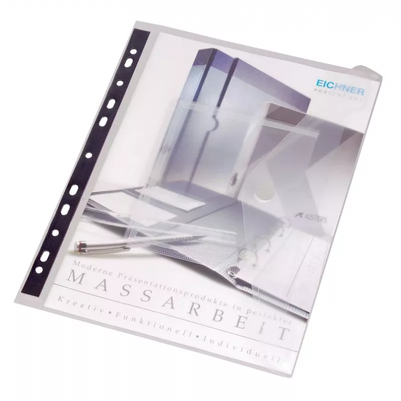Eichner Dokumententasche Transparent A4 5er-Pack
