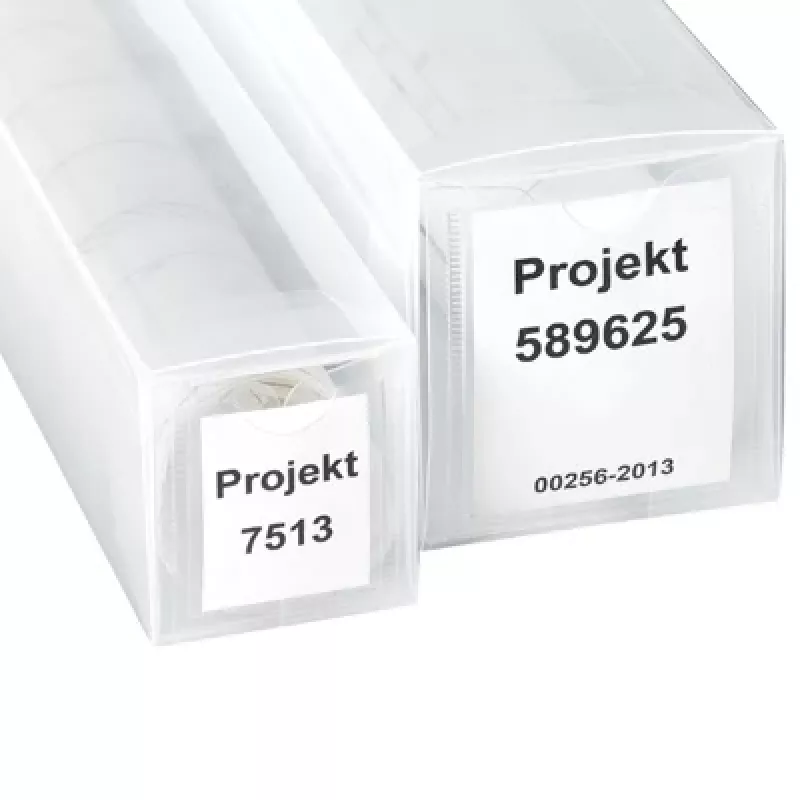 Eichner Planhülse 4,5 cm Transparent – Dokumentenaufbewahrungsröhre