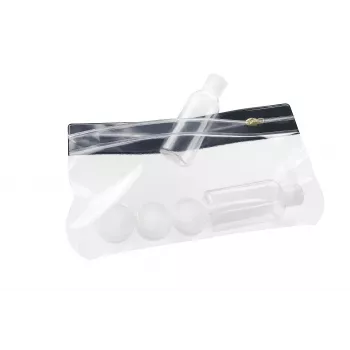 Eichner Slide Lock Bag Transparent/Schwarz 10 Stück