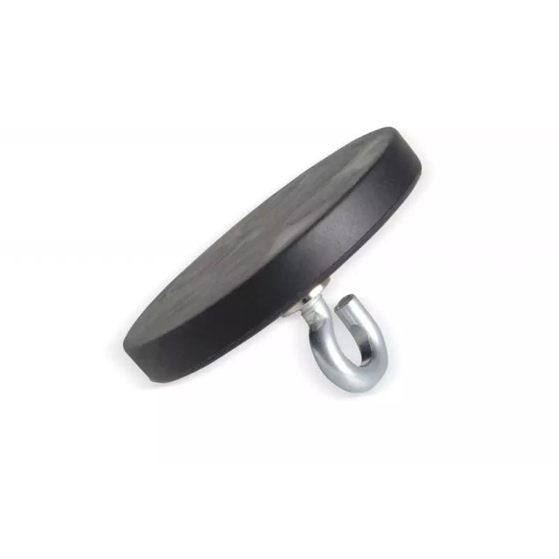 Eichner Magnet-Haken Schwarz, Metall Ø 4,3 x 6,0 cm, 5 Stück