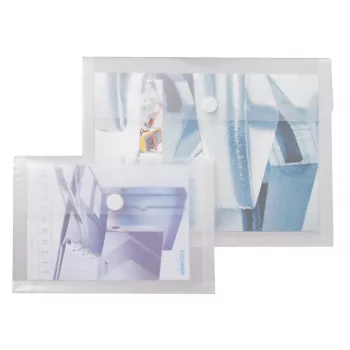Eichner 10 transparente glatte Dokumentenhüllen A4