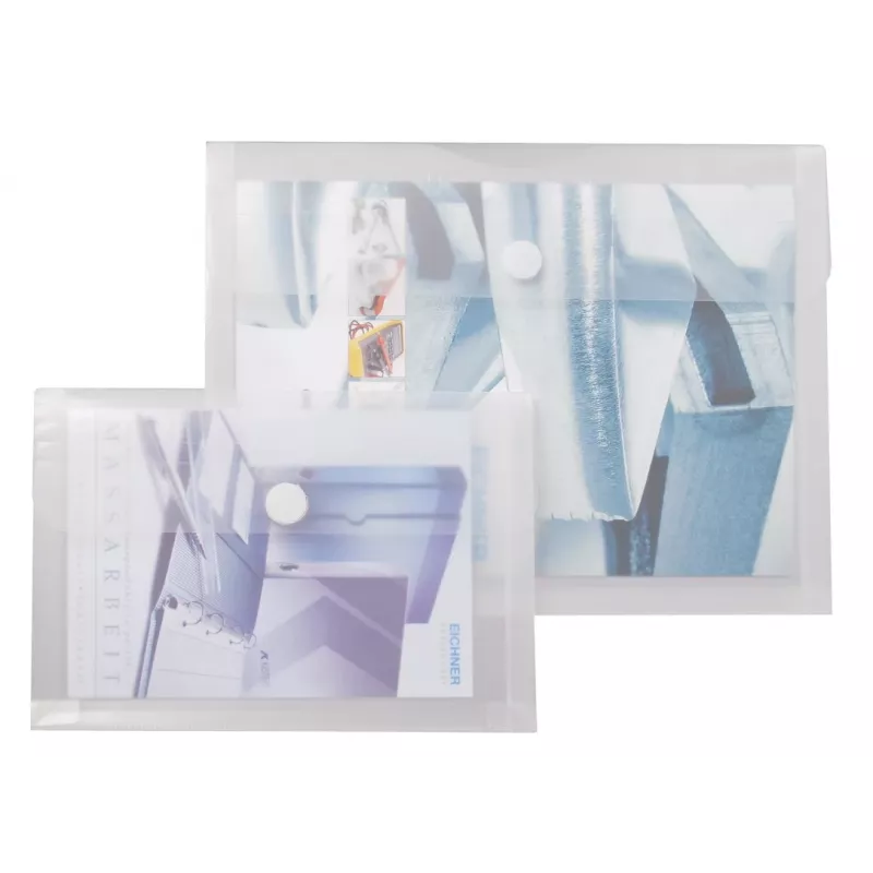 Eichner 10 transparente glatte Dokumentenhüllen A4