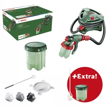 Bosch PFS 5000 E Farbsprühpistole 1200 W Förderleistung 500 ml/min + Rührstab (0.603.207.202)