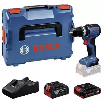 Bosch Professional GSB 18V-52 Akku-Schlagbohrschrauber mit 2 Akkus 18V in L-BOXX (Retail)