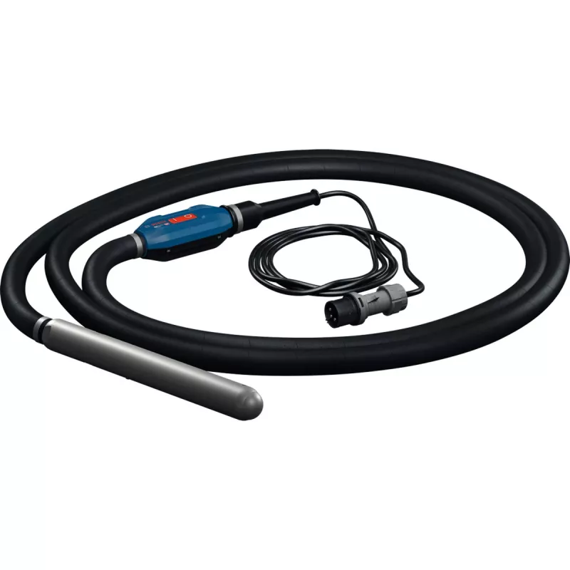 BOSCH POWERTOOLS PRO GDI50-500 Rüttelflasche (Schwarz/Blau, 50 mm Rüttelkopf)
