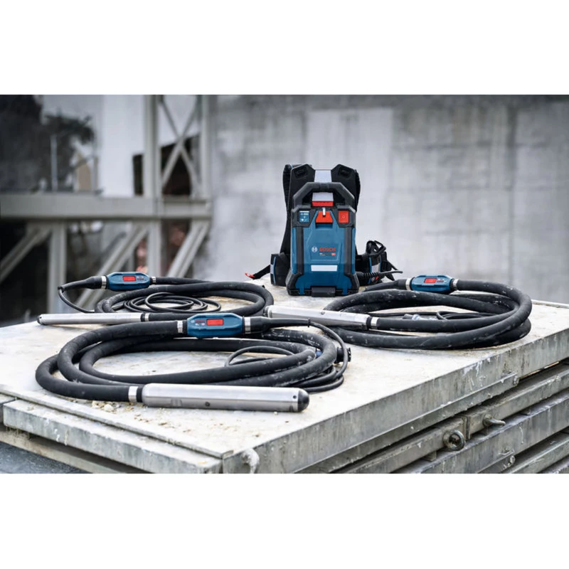 BOSCH PRO GDI59-500 Rüttelflasche (Schwarz/Blau, 59 mm Rüttelkopf)