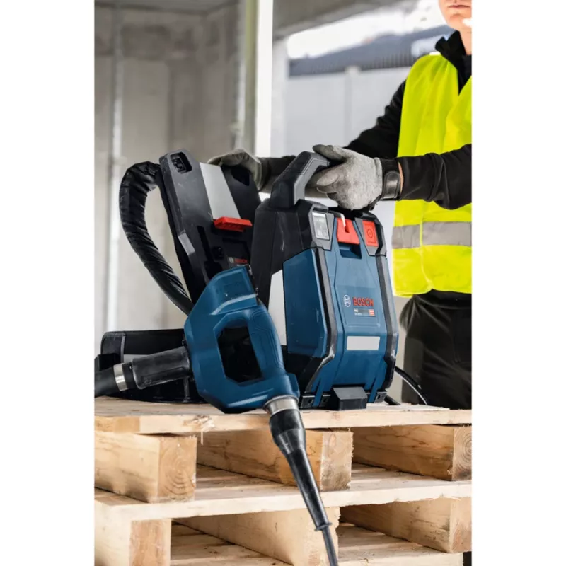 BOSCH Power Tools PRO GDI59-65D Betonrüttler (Schwarz/Blau, 59 mm Rüttlerkopf)