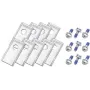 Bosch VISIMOW18V Ersatzmesser-Set (3 Klingen) - Echtes Zubehör für Akku-Rasenmäher