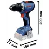 BOSCH POWERTOOLS Combo Kit 18V Akku-Bohrschrauber, Schlagschrauber, Bohrhammer, Winkelschleifer (4-Tool Kit)
