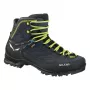 SALEWA Herren Rapace GTX Wanderschuhe - Night Black/Kamille - UK 9.5 (EU 44)