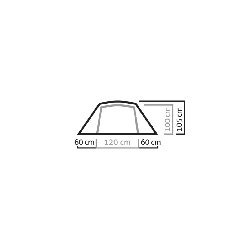 Salewa Denali II 2-Person Dome Tent - Cactus/Grey