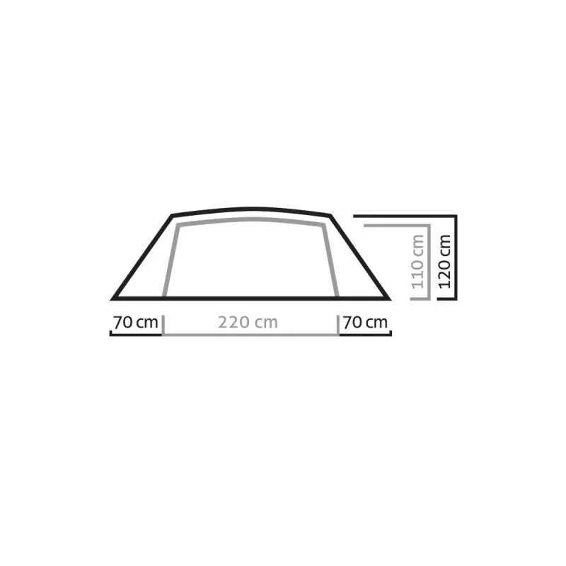 Salewa Denali IV 4-Person 3-Season Double-Wall Dome Tent