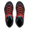 Salewa Mtn Trainer Lite Mid Damen-Wanderschuhe Blue Fog / Fluo Coral