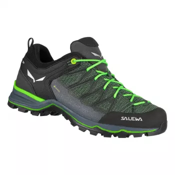 SALEWA MTN Trainer Lite GTX Wanderschuhe Myrtle/Ombre Blue UK 8 (EU 42)