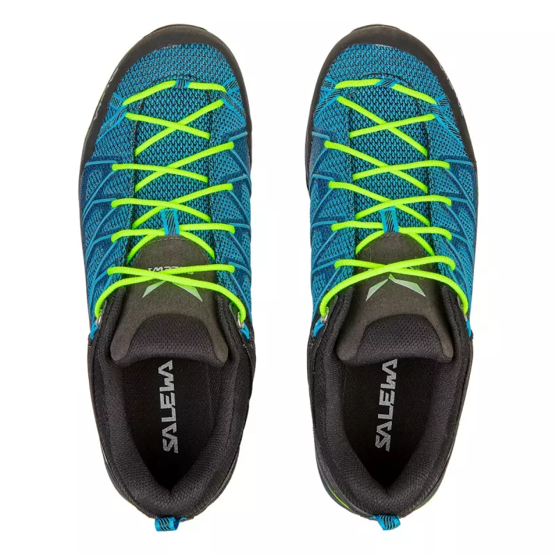 Salewa Mountain Trainer Lite Hiking Shoes - Malta/Green, EU 47