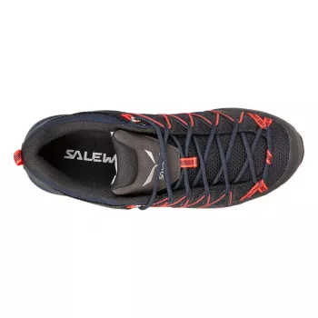 Salewa Mountain Trainer Lite Damen Approach Schuhe - Premium Navy/Fluo Coral, EU 37