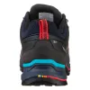 Salewa Mountain Trainer Lite Damen-Zustiegsschuhe - Premium Navy/Fluo Coral, Größe 38
