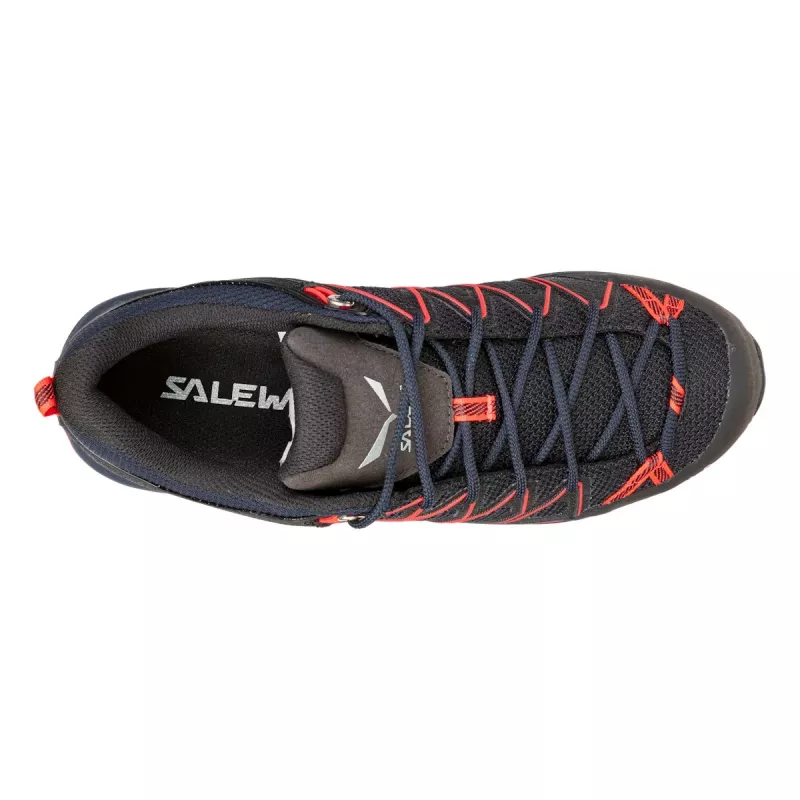 Salewa Mountain Trainer Lite Damen-Zustiegsschuh - Premium Navy/Fluo Coral - Größe EU 40,5