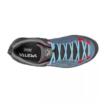 Salewa Mountain Trainer 2 GTX Damen Zustiegsschuhe - Dark Denim/Fluo Coral, Größe 37
