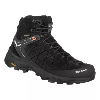 Salewa Alp Trainer 2 Mid GTX Damen-Wanderschuhe - Schwarz, Größe 37