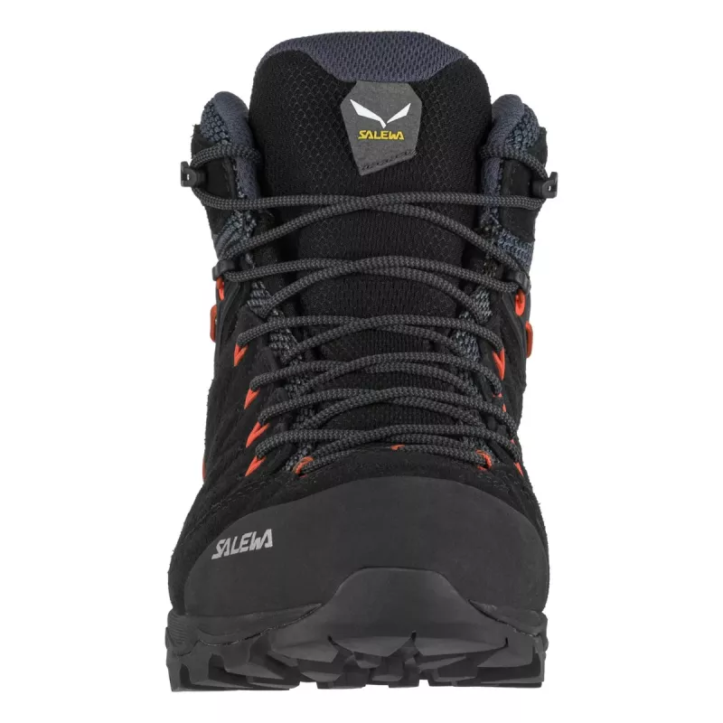 SALEWA Alp Mate Mid WP Wanderschuhe Black Out/Fluo Orange UK 7.5 (EU 41)