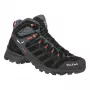 SALEWA Alp Mate Mid WP Wanderschuhe Black Out/Fluo Orange UK 11 (EU 46)