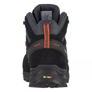 SALEWA Alp Mate Mid WP Wanderschuhe Black Out/Fluo Orange UK 11 (EU 46)