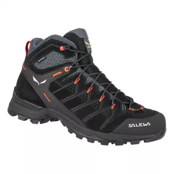 SALEWA Boots Alp Mate Mid WP Black Out Fluo Orange UK 12 (47)
