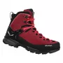 Salewa MTN Trainer 2 Mid GTX Damen-Wanderschuhe - Red Dahlia/Schwarz - UK 5 (EU 38)