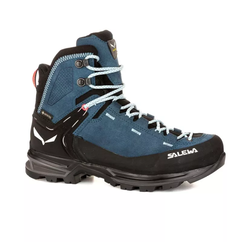 Salewa MTN Trainer 2 Mid GTX Damen-Wanderschuhe - Red Dahlia/Schwarz - UK 5 (EU 38)