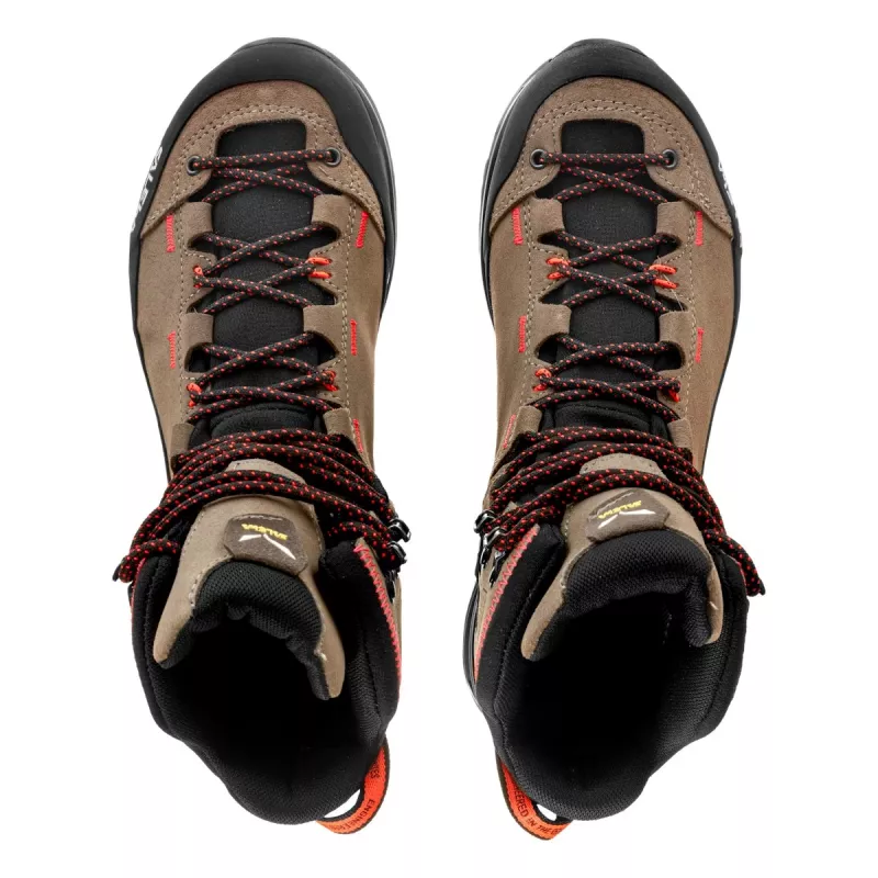 Salewa MTN Trainer 2 Mid GTX Damen-Wanderschuhe - Bungee Cord/Schwarz - UK 5 (EU 38)