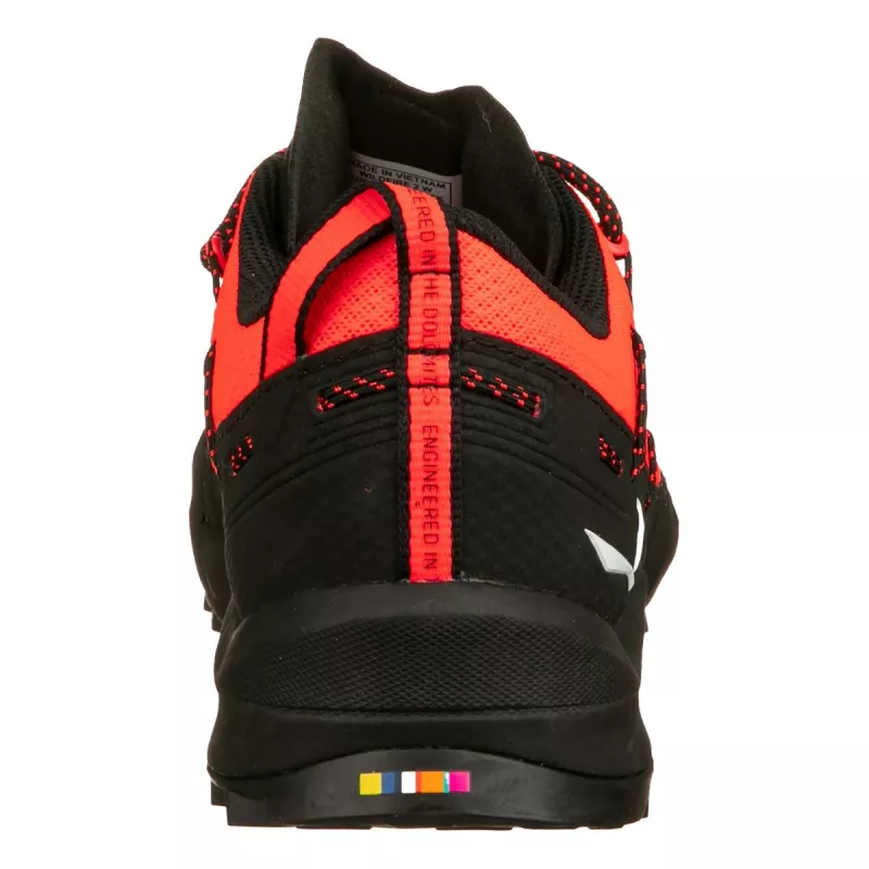 Salewa Wildfire 2 Women's Approach Shoes - Fluo Coral/Black, EU 37